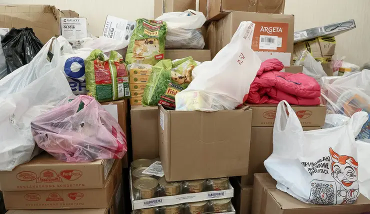 Гуманитарная помощь из Красноярского края доставлена в Ростовскую область