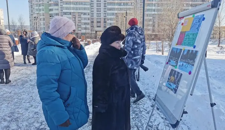 В Красноярске начали готовиться к благоустройству сквера на месте Казачьего рынка