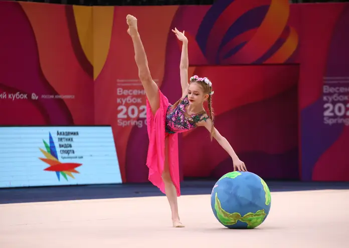 В Красноярске завершился всероссийский турнир по художественной гимнастике «Весенний кубок — 2024»