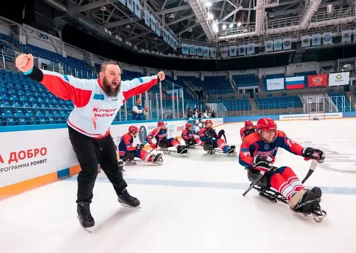 Красноярские спортсмены примут участие в первенстве России по следж-хоккею