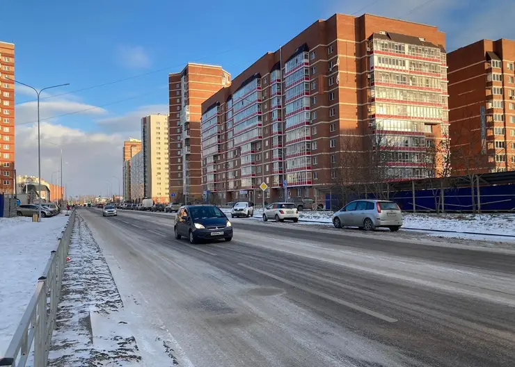 В Красноярске началось строительство дороги в створе улицы Волочаевской
