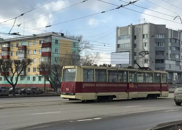 В Красноярске обновят половину трамвайного парка