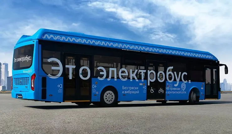 В Красноярске электробусы на новом маршруте запустят в феврале
