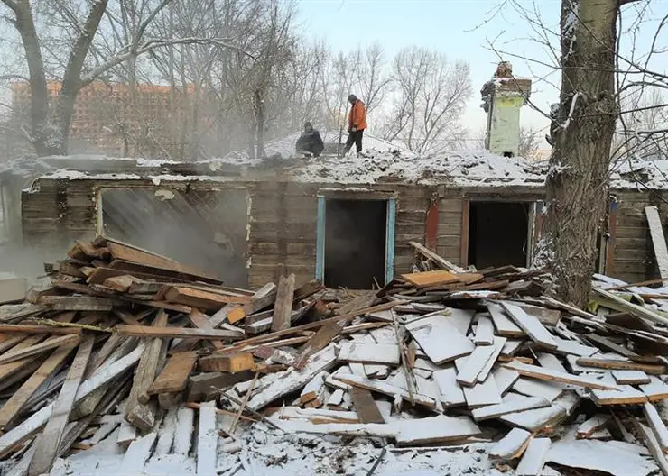В Красноярске на правобережье снесут два многоквартирных дома