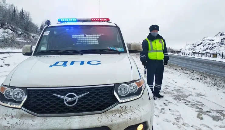 Житель Красноярского края выложил ролик в TikTok и был оштрафован сотрудниками ГИБДД