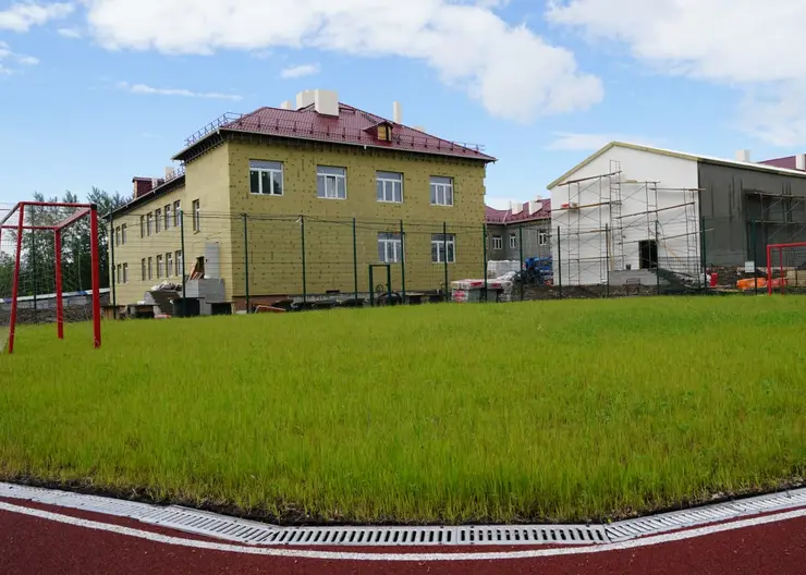 В Красноярске завершается реконструкция школы № 36 в Николаевке