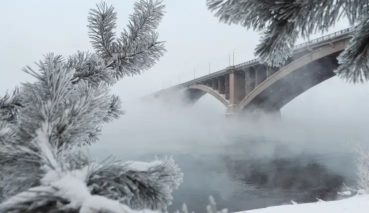 В Красноярске потеплеет до -1 на рабочей неделе