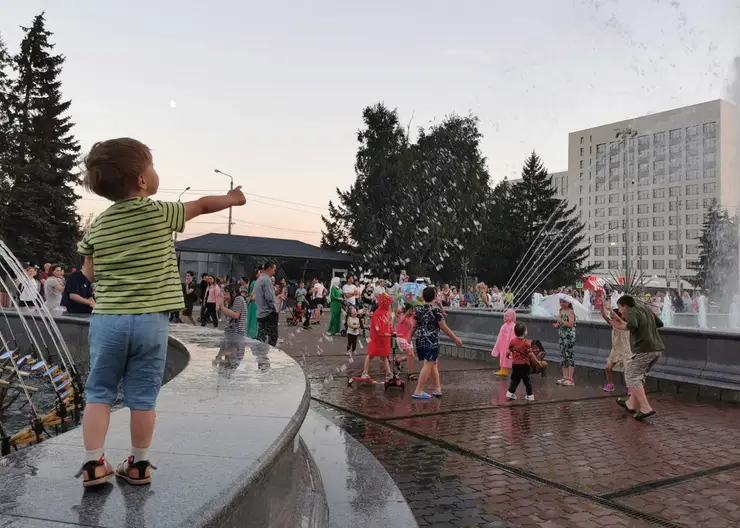 В Красноярске 30 сентября завершится сезон фонтанов