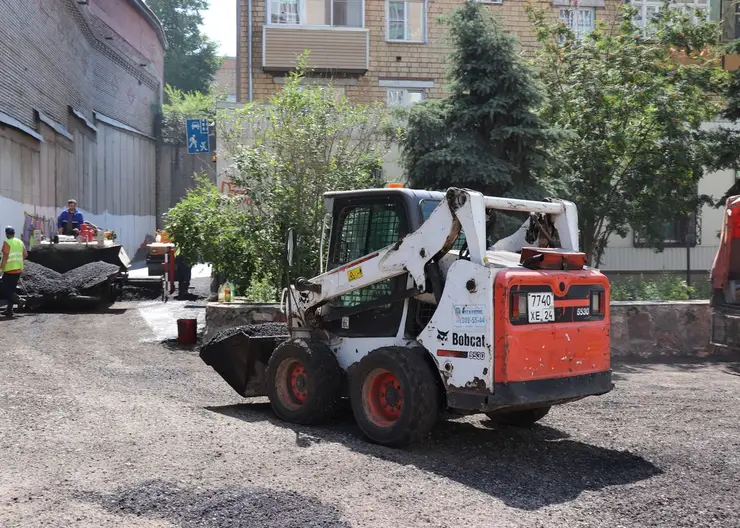 В Центральном районе Красноярска отремонтируют 12 проездов к жилым домам