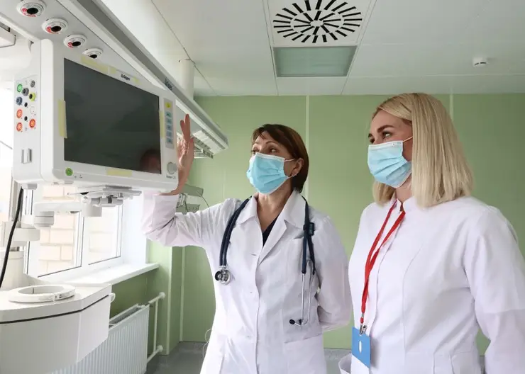 В Красноярске 3 июля после ремонта откроют детскую поликлинику на 60 лет Октября