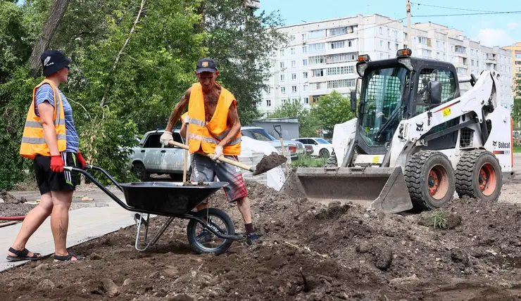 В Красноярске сделают первый сквер в микрорайоне Пашенный