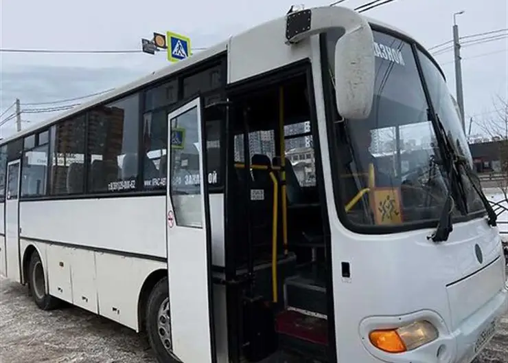 В Красноярске от «Платинум Арены» до школы № 34 запустили автобус