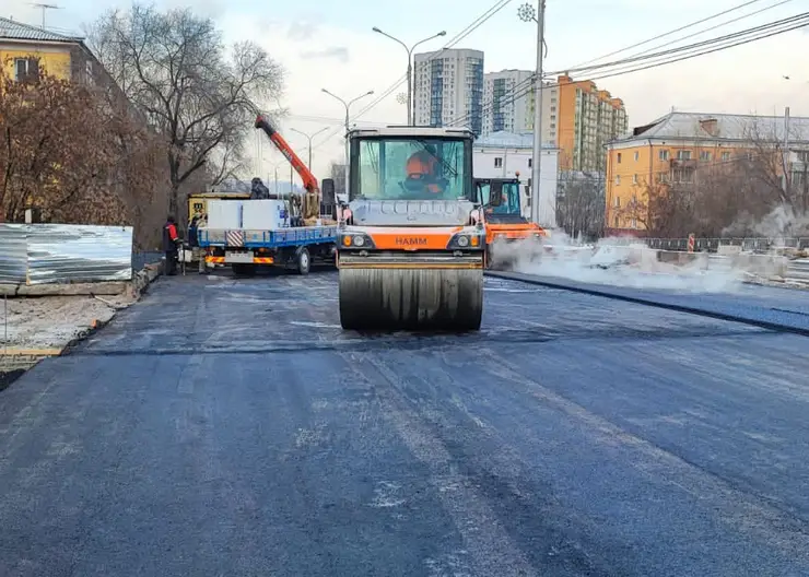 На четырех отремонтированных мостах в Красноярске оборудуют пешеходные пути