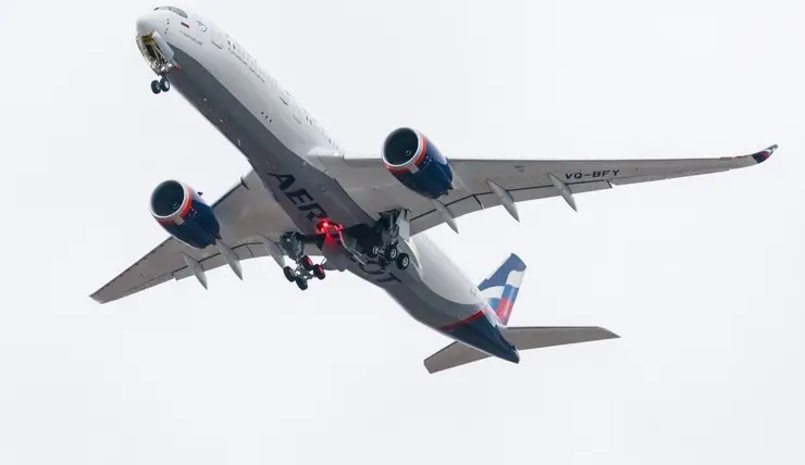 С 8 июля один из рейсов Аэрофлота из Красноярска в Москву будут выполнять на Airbus A350