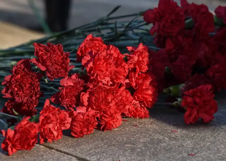 В Красноярске на Мемориале Победы прошел торжественный митинг в честь Дня защитника Отечества