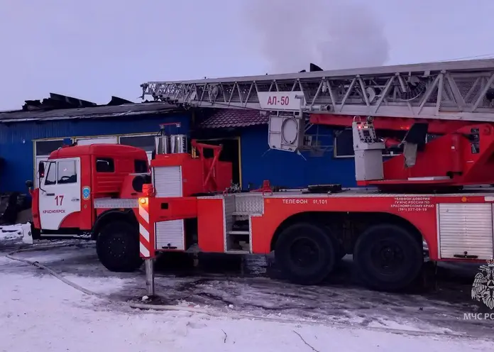 В Красноярском крае ночью 1 января при пожаре погибли 2 человека