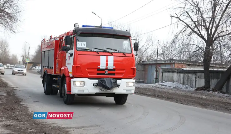 В Красноярске при пожаре в жилом доме погиб один человек