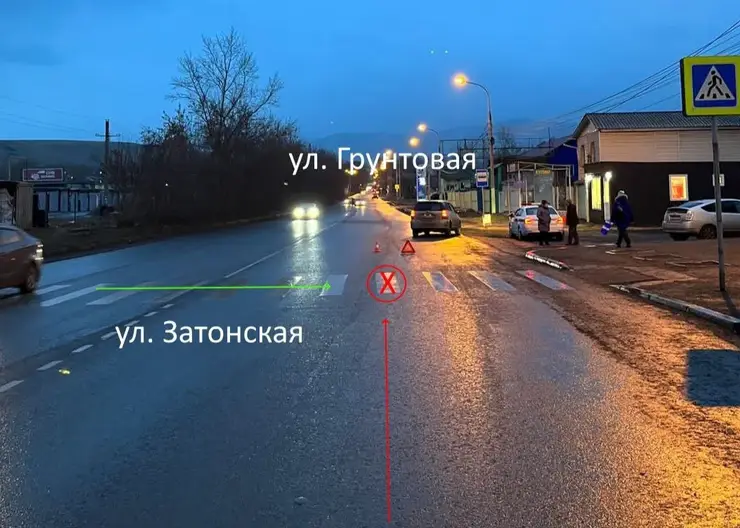 В Красноярске за сутки сбили 4 пешеходов