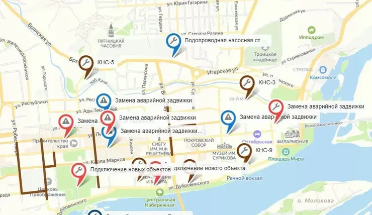На пяти участках в центре Красноярска ограничат движение 15 июня