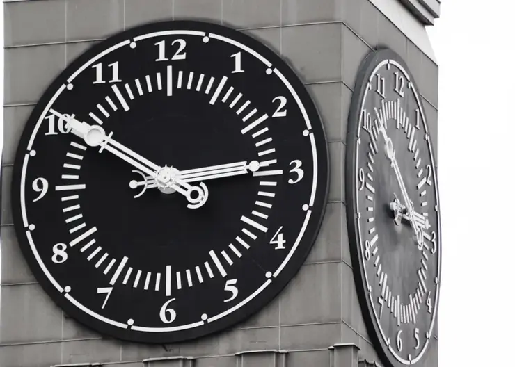 Главные городские часы Красноярска исполнят новую мелодию 8 декабря