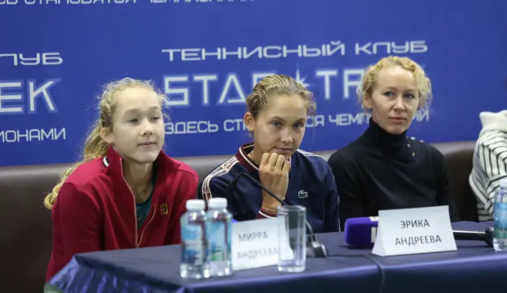 Теннисистки Мирра и Эрика Андреевы рассказали о начале карьеры, кумире и впечатлениях от Красноярска