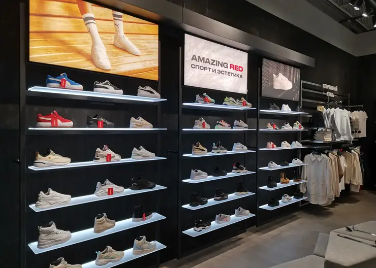 В Красноярске в ТРЦ  «Планета» открылся магазин с товарами брендов Puma и Nike