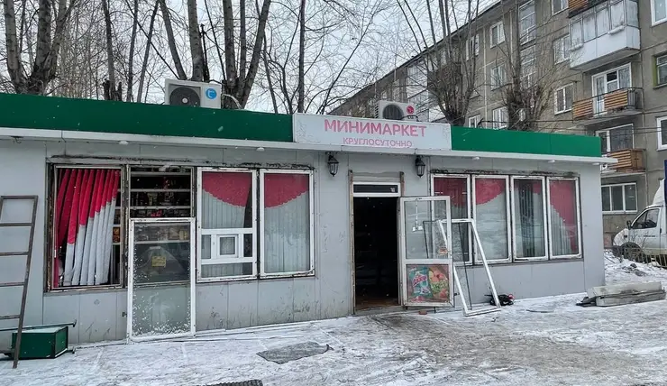 В Красноярске за продажу алкоголя сносят павильон