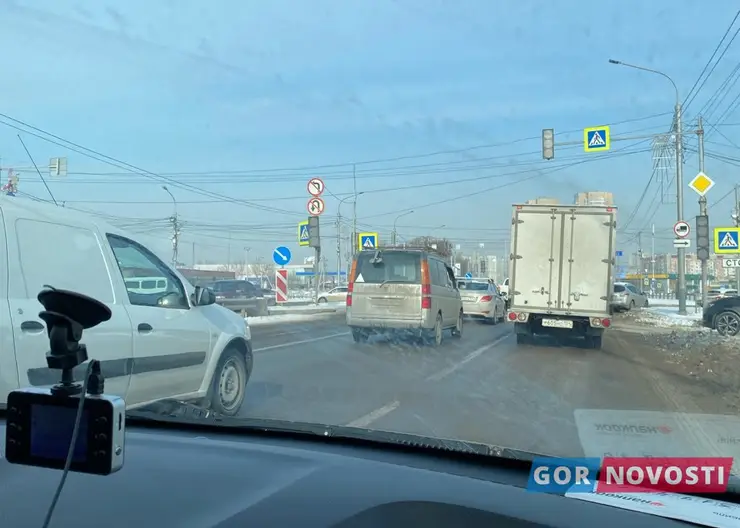 В Красноярске на улице Шахтеров не работают светофоры