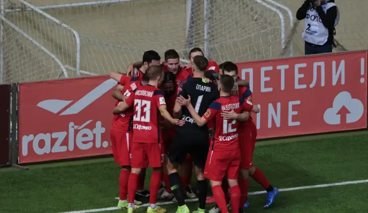 ФК «Енисей» одержал победу в домашнем матче