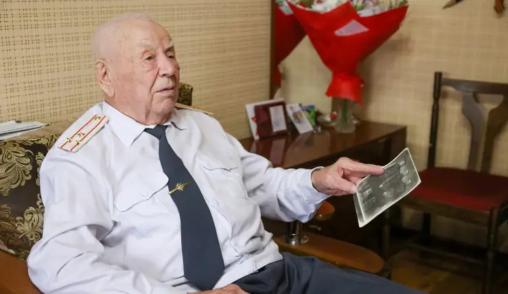 95-летний ветеран из Красноярска отправится в путешествие по Енисею