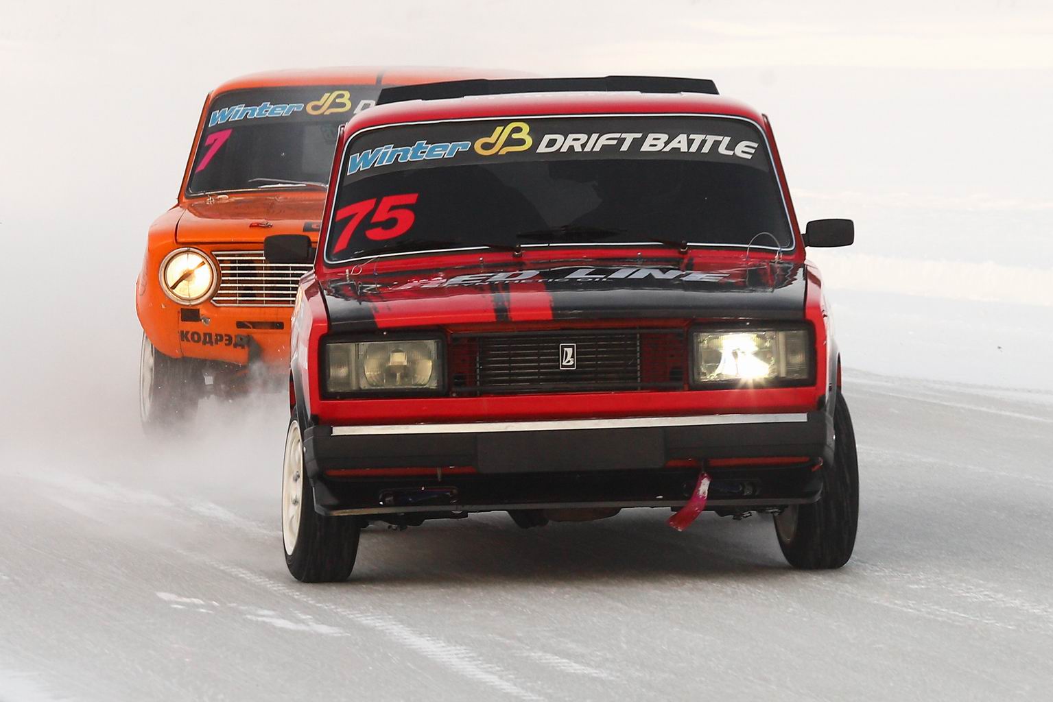 Winter Drift Battle красное кольцо