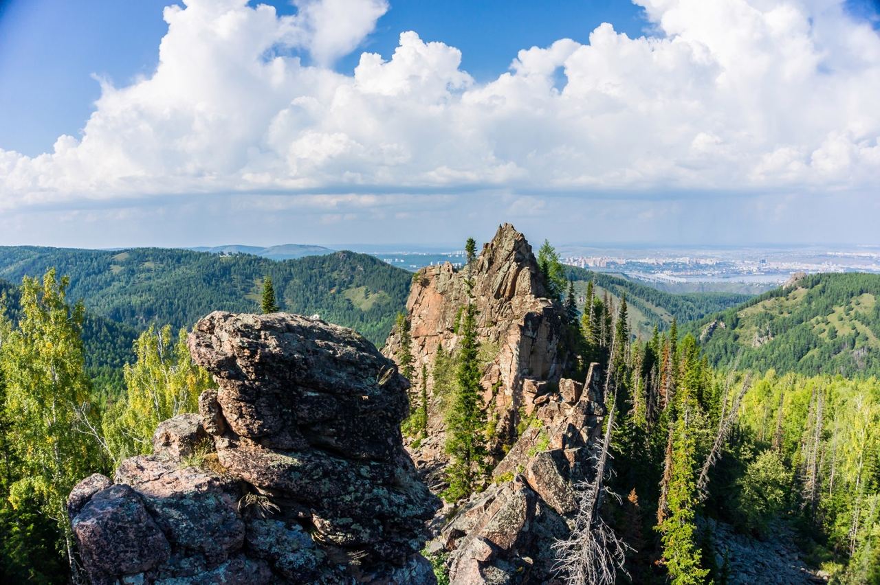 Столбы с номерами домов