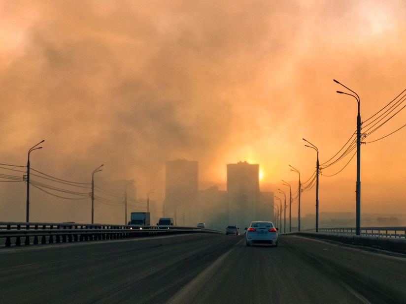 В декабре 2020 года самый грязный воздух был в Октябрьском районе