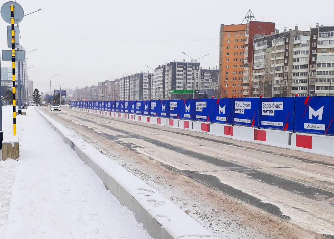В Красноярске строительство первой очереди метротрама начнут в 2023 году