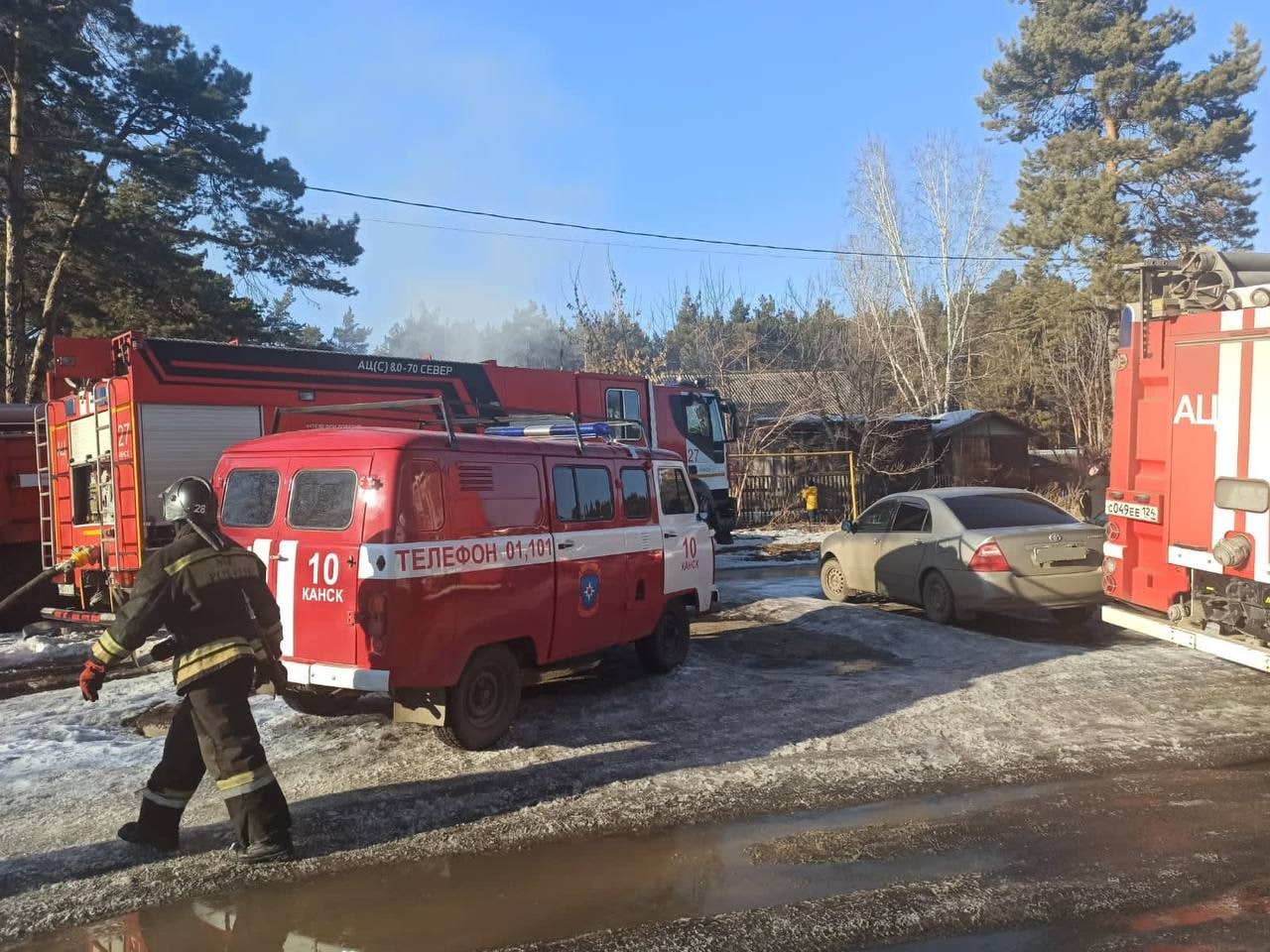 В Канске при пожаре погибли три человека - Gornovosti.Ru