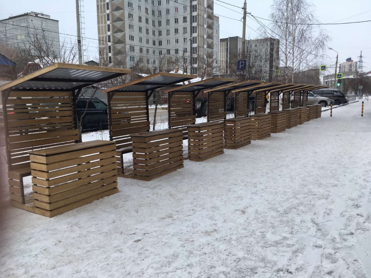 В Советском районе Красноярска стало больше мест для торговли дачников