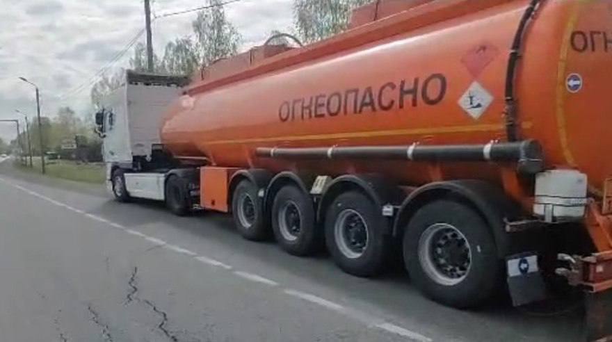 В Красноярском крае задержали пьяного водителя бензовоза