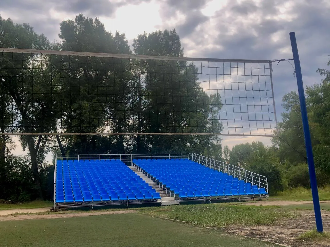 Комсомольский парк Тула футбольное поле