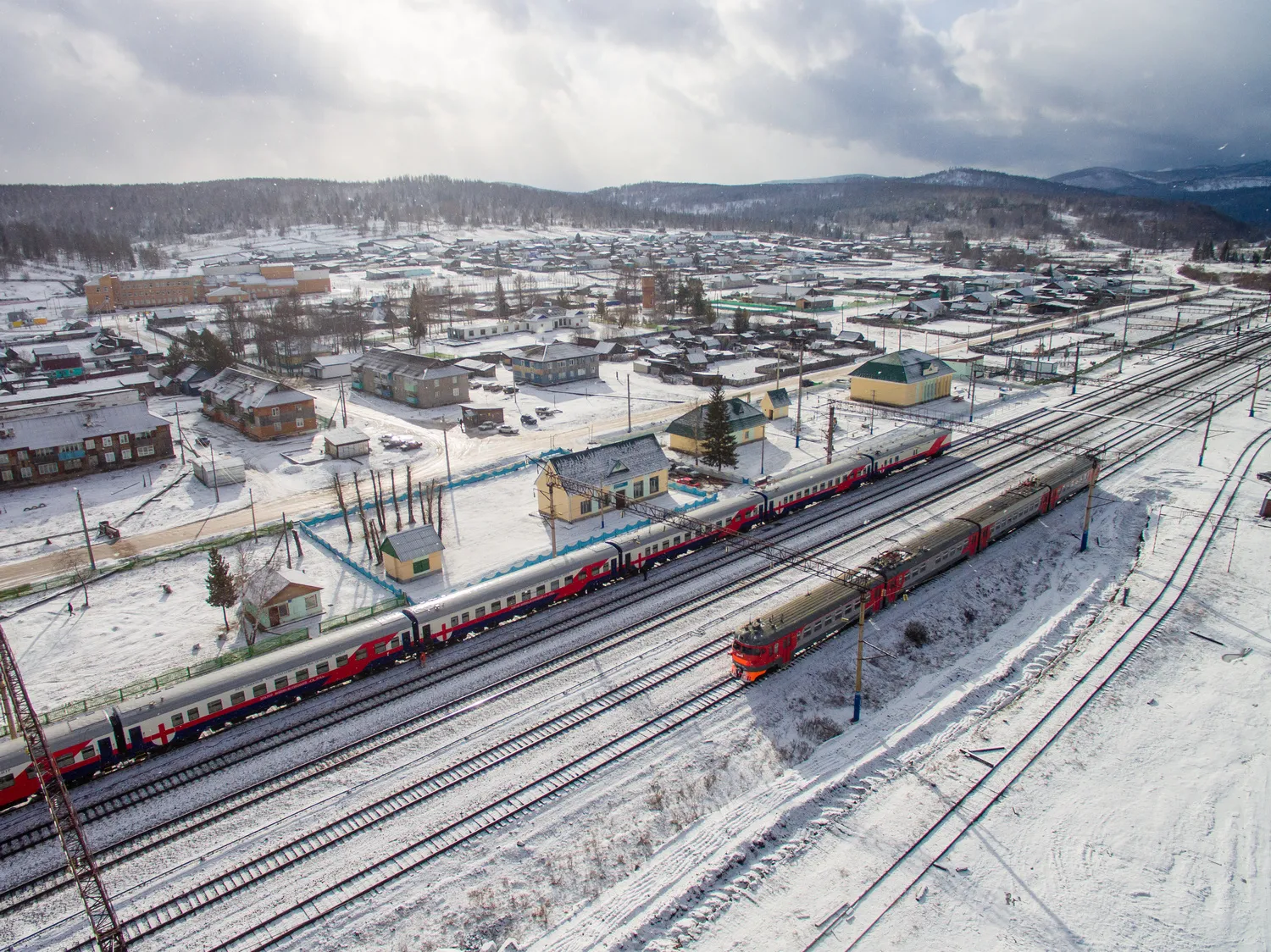 Красноярск в декабре