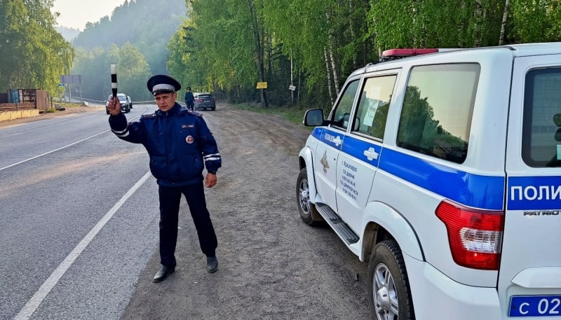 На трассах Красноярского края на выходных будут дежурить «скрытые патрули»