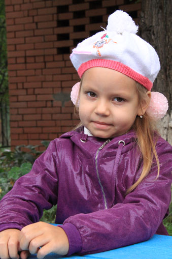 Арина Молибогова, 5 лет