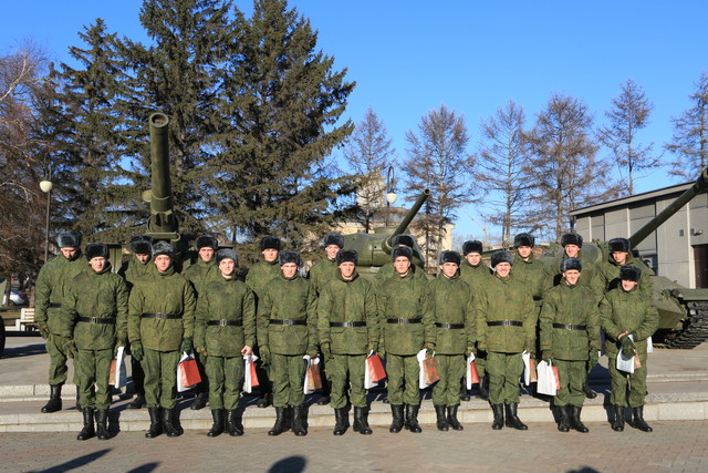 Отбор в кремлевский полк