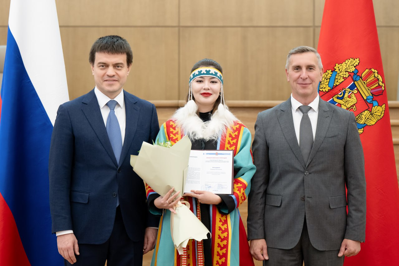 Молодым талантам Красноярского края вручили именные стипендии