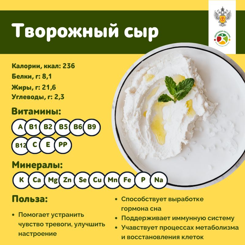 Красноярцам рассказали о пользе творожного сыра