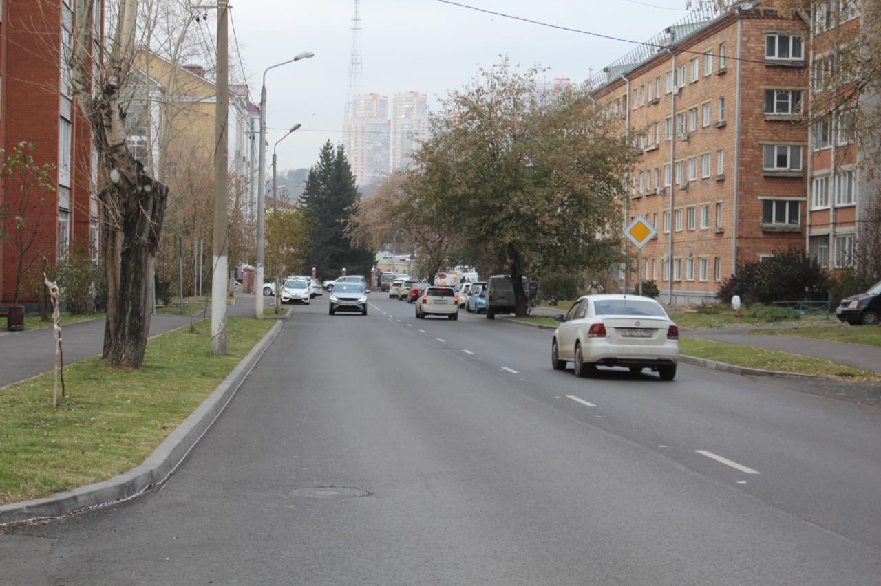 В Красноярске завершается масштабное обновление уличной сети