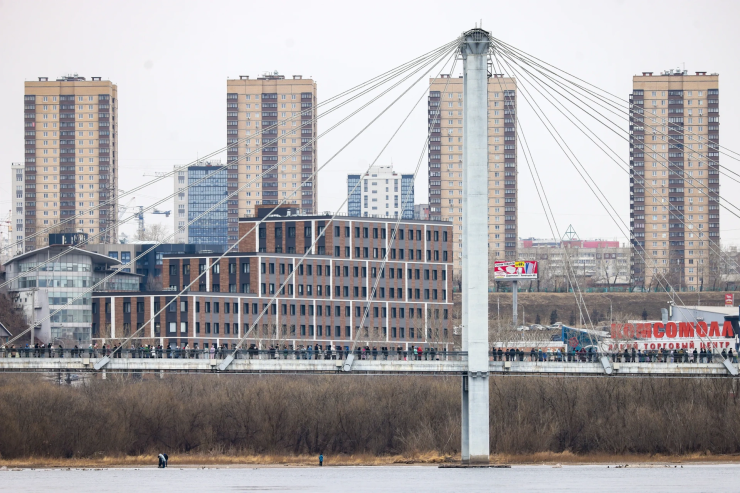 В Красноярске отремонтируют Виноградовский мост на остров Татышев