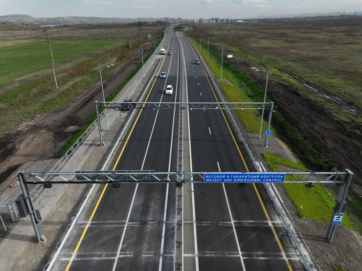Пункт весогабаритного контроля на трассе Красноярск – Элита заработал в штатном режиме