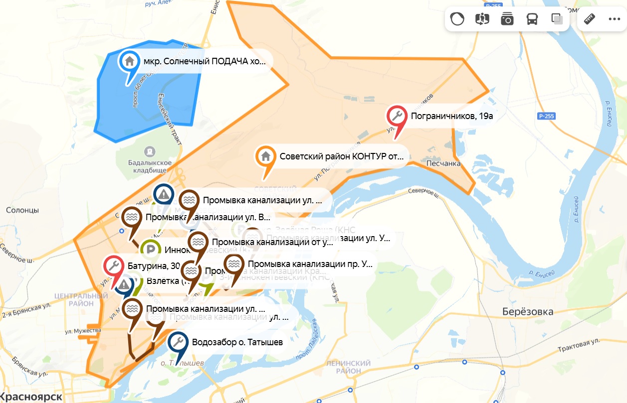 В Красноярске завтра отключают холодную воду