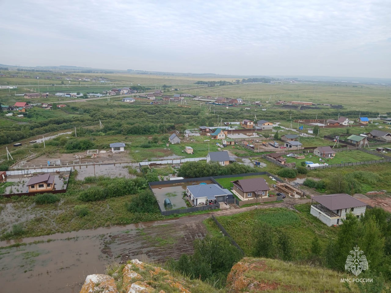 В Красноярском крае снизилась площадь подтоплений паводковыми водами