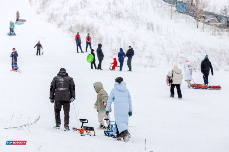 В Красноярске первая неделя января будет переменчивой и прохладной